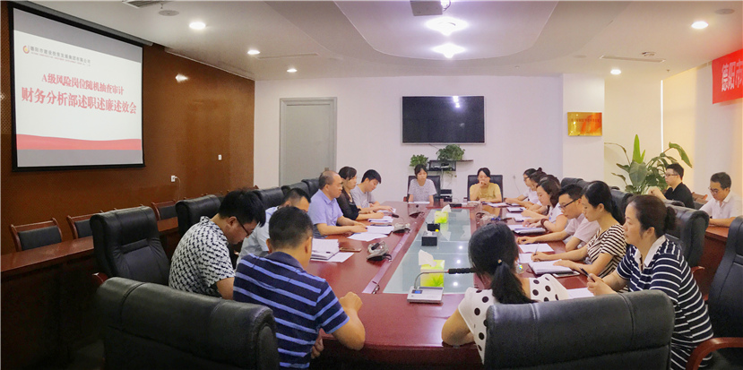 集團公司黨委開展A級風(fēng)險崗位隨機抽查審計述職述廉述效工作