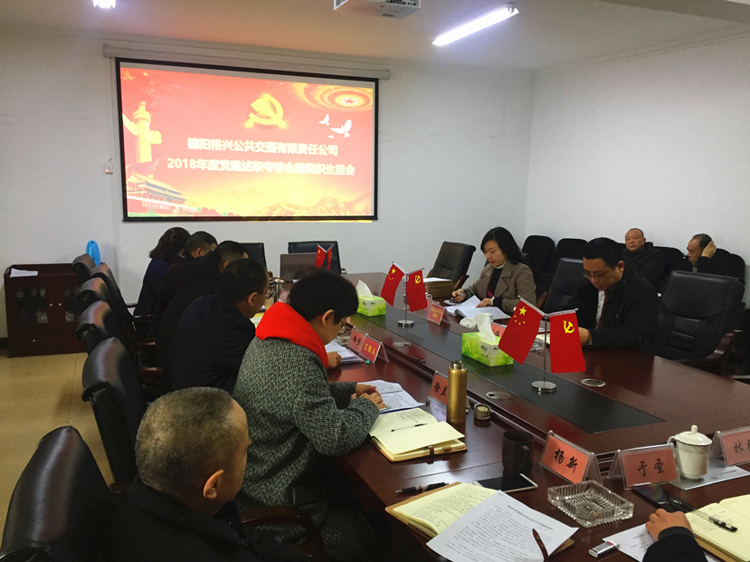 集團(tuán)公司開展2018年度基層黨組織抓黨建、黨風(fēng)廉潔建設(shè)專項(xiàng)述職考核